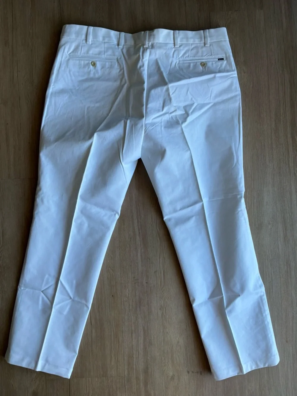 Polo Ralph Lauren Stretch Classic Fit White Chino Pants Mens 38/28